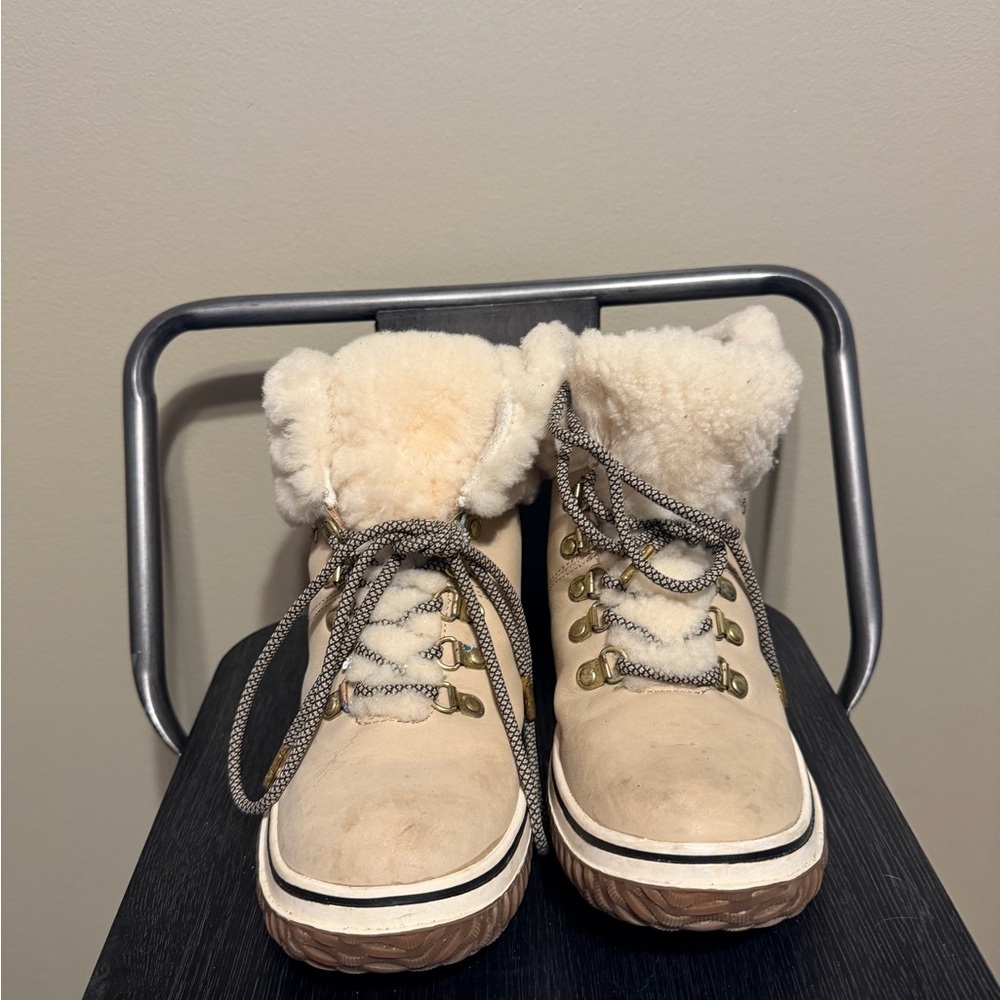 Pajar Women’s Shearling Winter Boots Waterproof Leather EU 37 US 6–6.5 - Picture 13 of 16